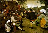 Pieter The Elder Bruegel Canvas Paintings - The Peasant Dance